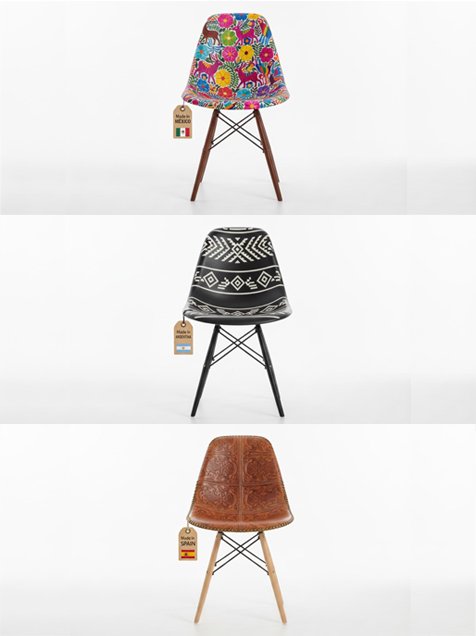 Exploración conceptual de diseño industrial con prototipos flotantes y formas abstractas, integrando las banderas de España, Argentina y México, simbolizando creatividad y diversidad cultural internacional.