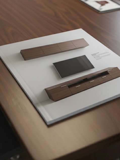 presenctacion de la propuesta del diseño de mobiliario a medida 