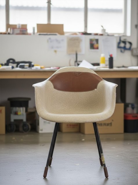 Prototipo final de diseño industrial sobre mesa de estudio, mostrando detalles y acabado, utilizado para validar el desarrollo del producto