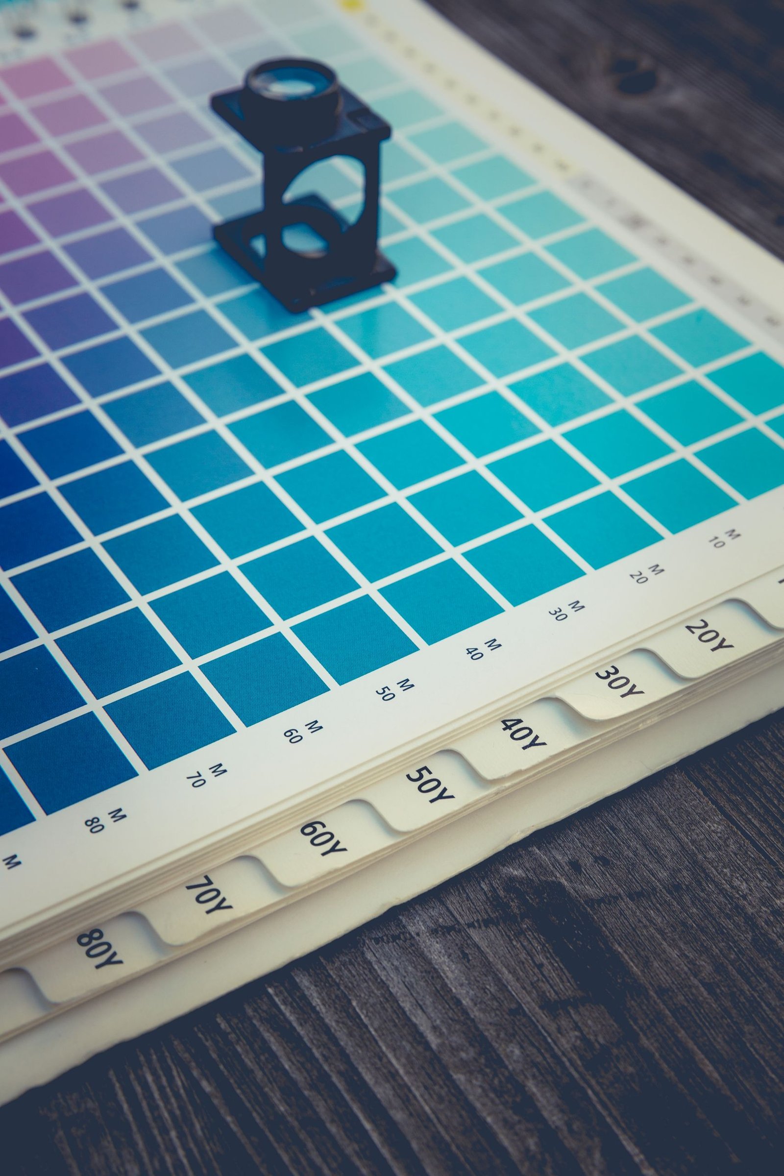 Carta de colores y herramienta de inspección para impresión de packaging